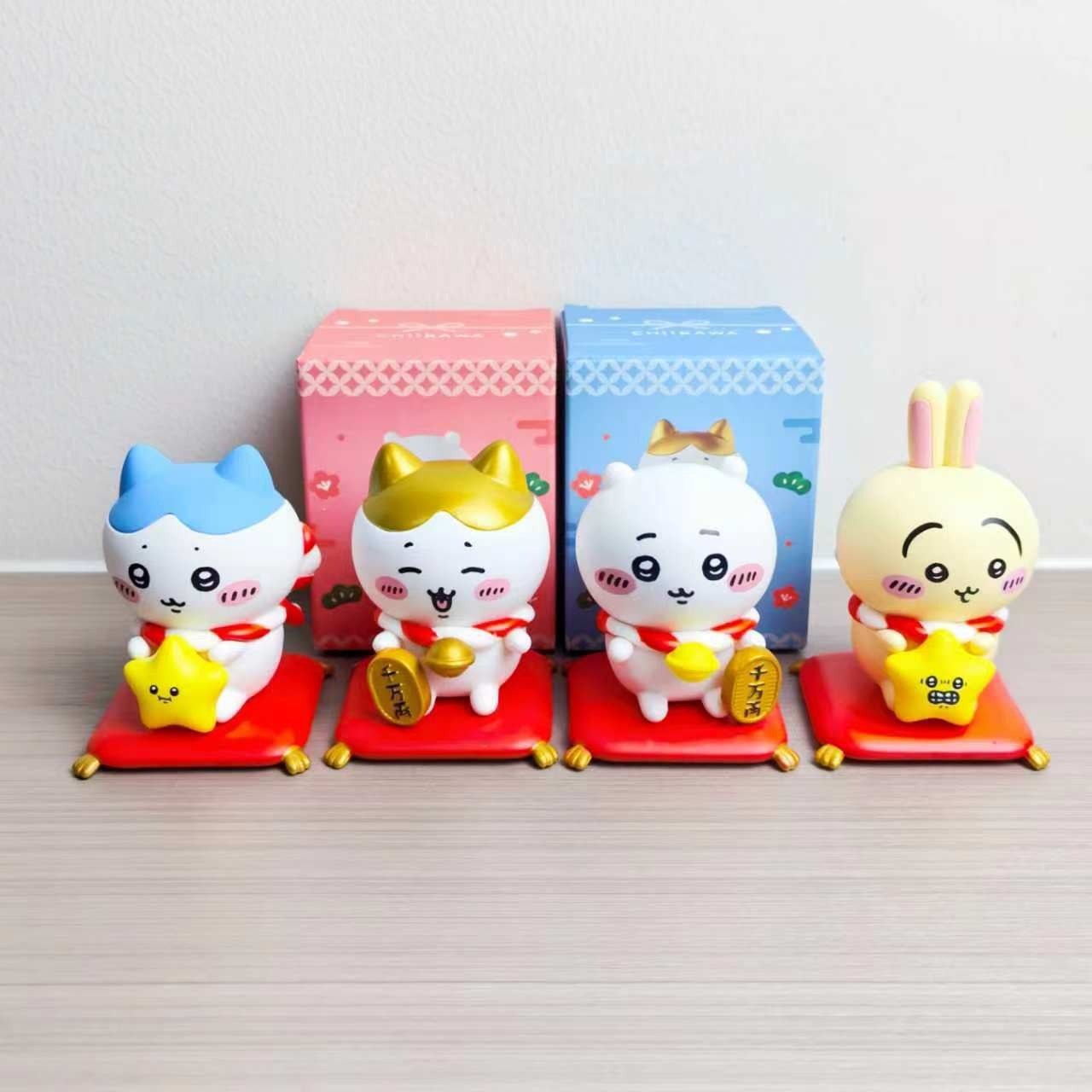 Interior Design House - Kawaii CKW Lucky Cat Figurine Set