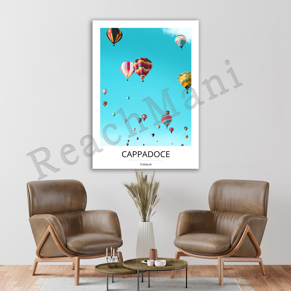 Cappadocia, poster printing, t - Interior Design Illustrated บทวิจารณ์และราคา