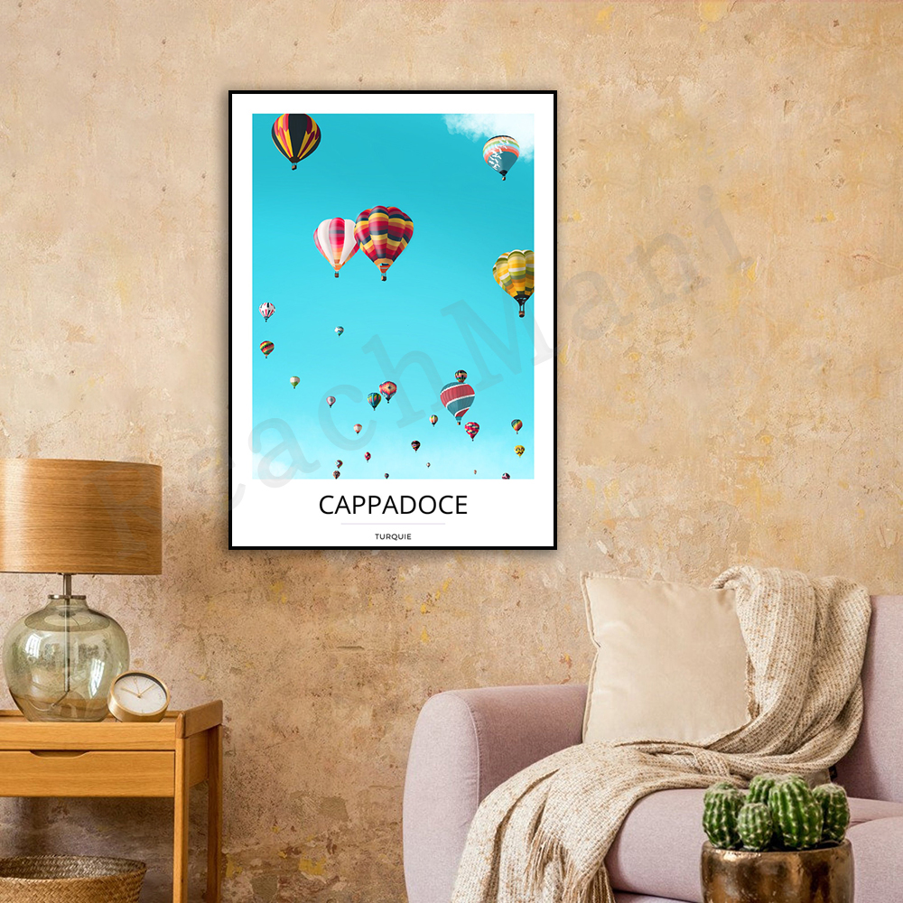 Cappadocia, poster printing, t - Interior Design Illustrated บทวิจารณ์และราคา