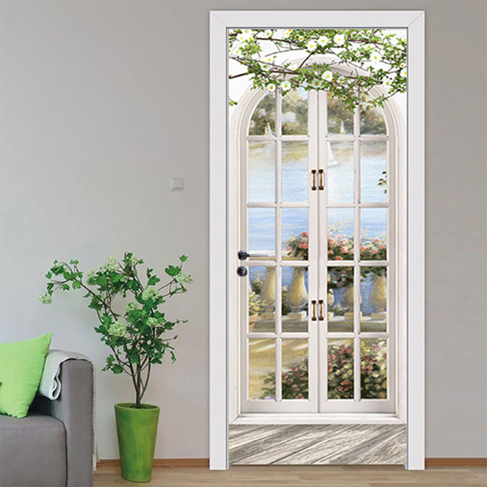 Modern Door Sticker Simulate G - Interior Design Product บทวิจารณ์และราคา