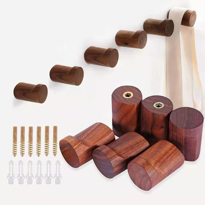 Beech Wood Black Walnut Hook M - Interior Design Product บทวิจารณ์และราคา