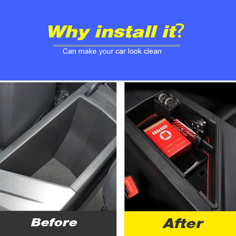 Car Armrest Parts Storage Box  - Interior Design Application บทวิจารณ์และราคา