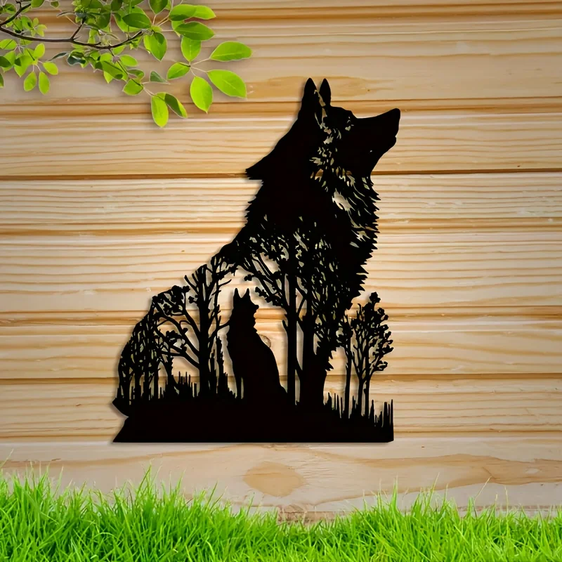 HelloYoung Wolf Decor Black Wo - Interior Design Product บทวิจารณ์และราคา