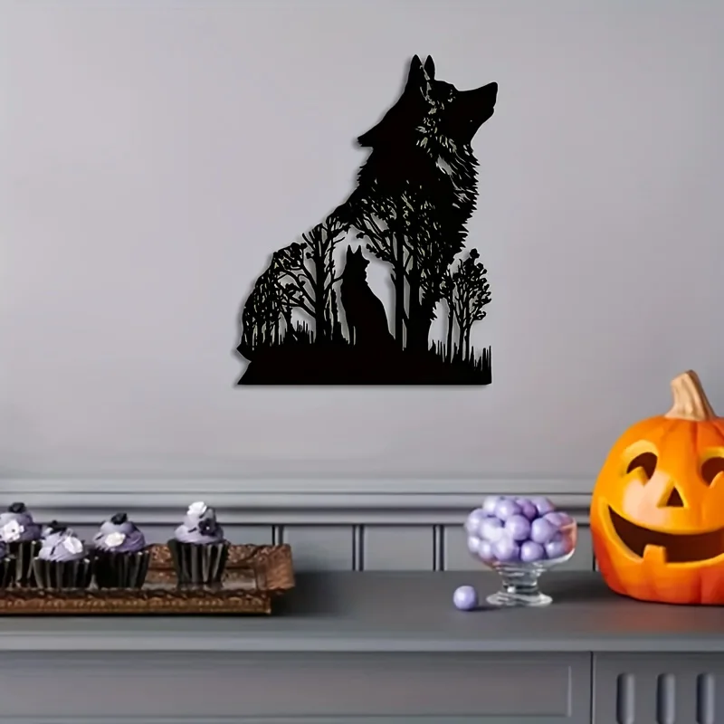 HelloYoung Wolf Decor Black Wo - Interior Design Product บทวิจารณ์และราคา
