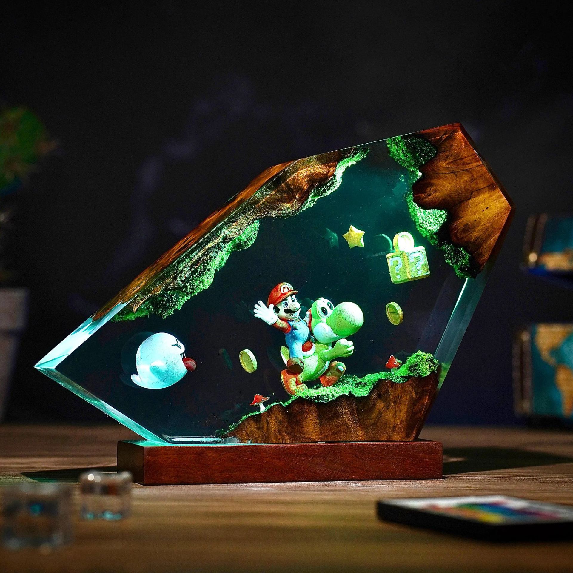 Table Resin Lamp Cartoon Anime - Interior Design House บทวิจารณ์และราคา