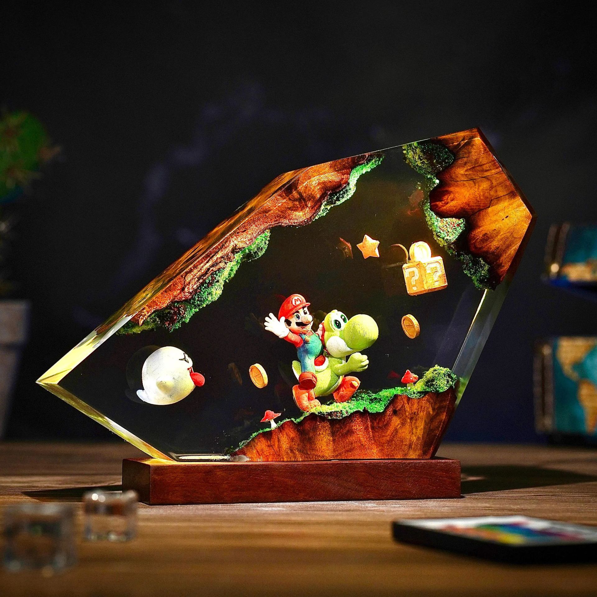Table Resin Lamp Cartoon Anime - Interior Design House บทวิจารณ์และราคา