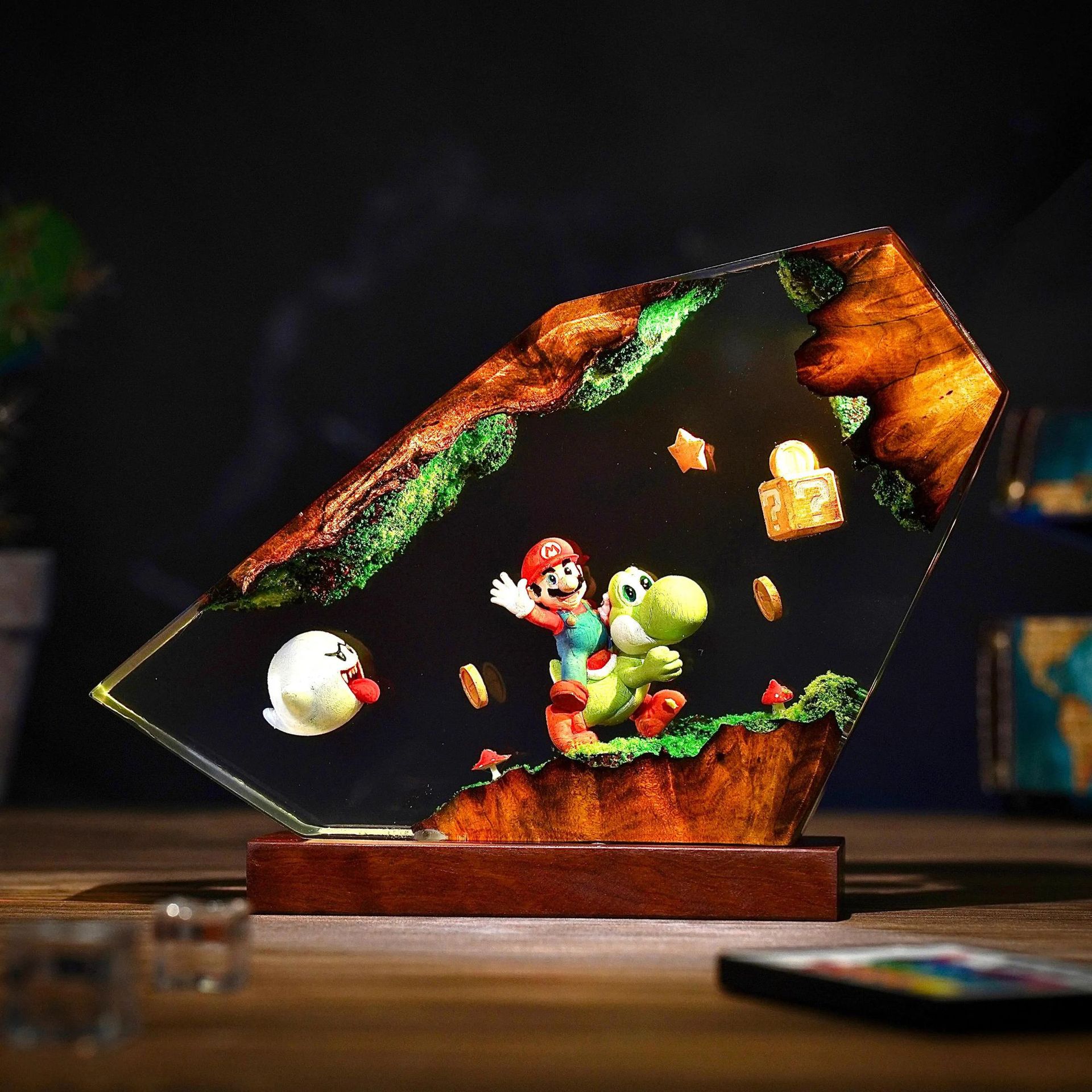Table Resin Lamp Cartoon Anime - Interior Design House บทวิจารณ์และราคา