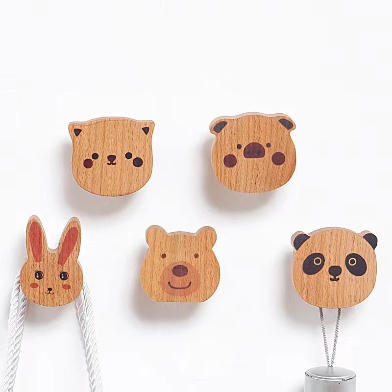 Wooden Cute Animal Coat Hook S - Interior Design Product บทวิจารณ์และราคา