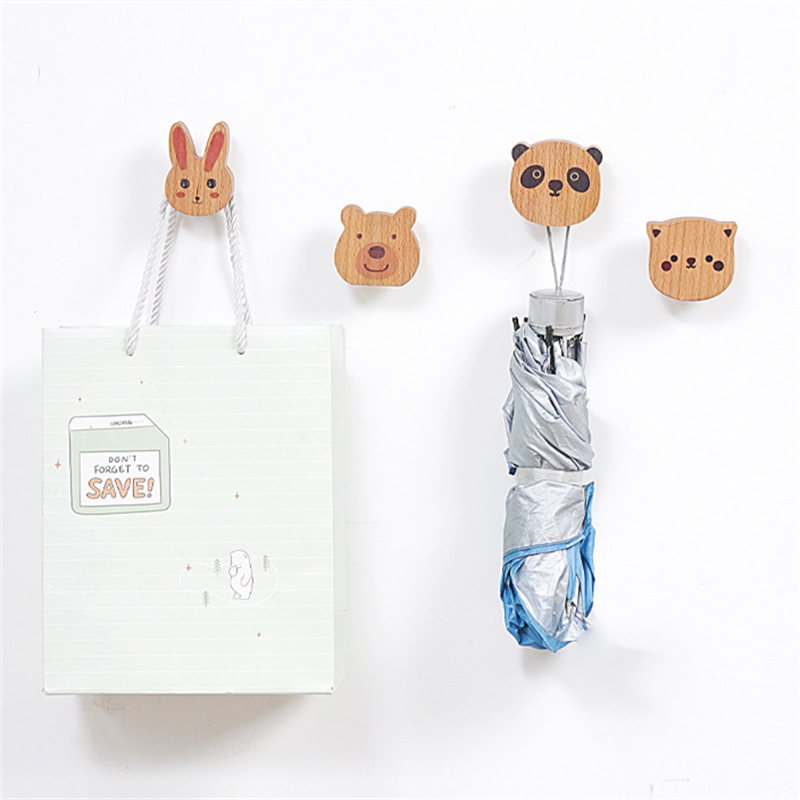 Wooden Cute Animal Coat Hook S - Interior Design Product บทวิจารณ์และราคา