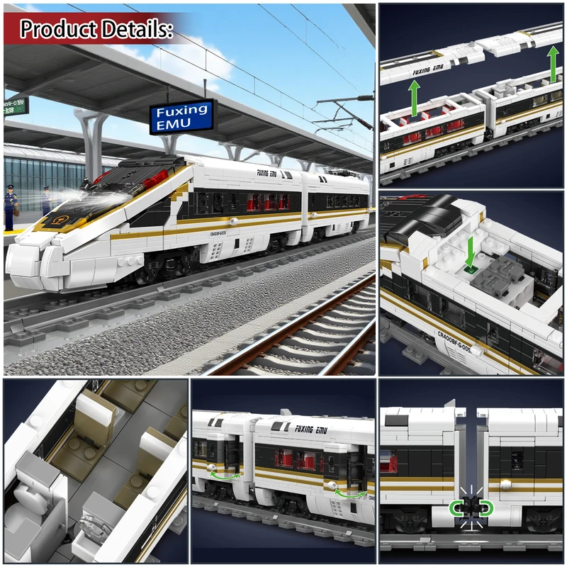 12015 High-Speed Railway Train - Interior Design Build บทวิจารณ์และราคา