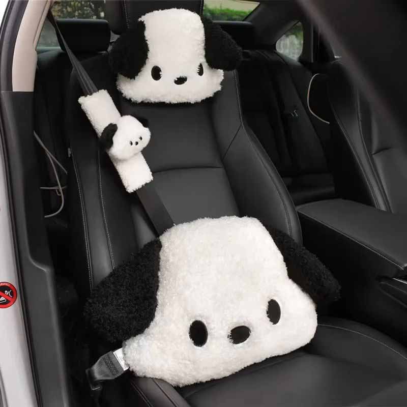 Cartoon Car Plush Lumbar Pillo - Interior Design Product บทวิจารณ์และราคา