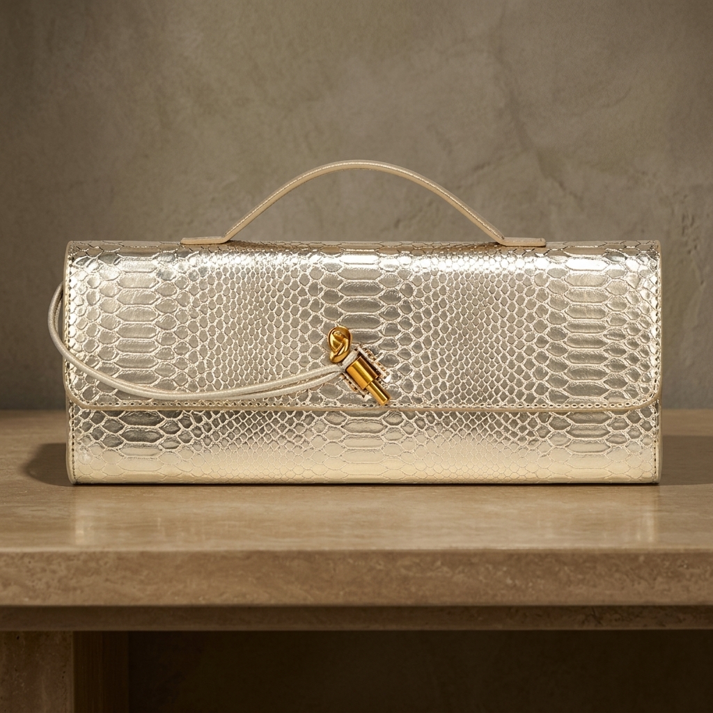 Metallic Gold Crocodile Print  - Interior Design Hongkong บทวิจารณ์และราคา