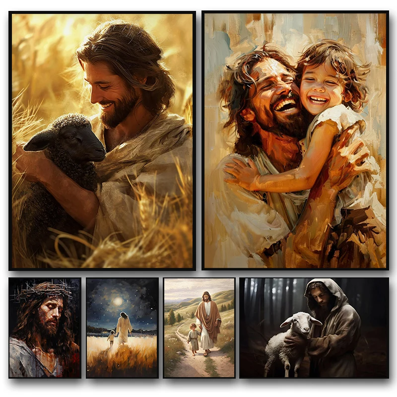 Classic Jesus Christ Walking o - Interior Design House บทวิจารณ์และราคา