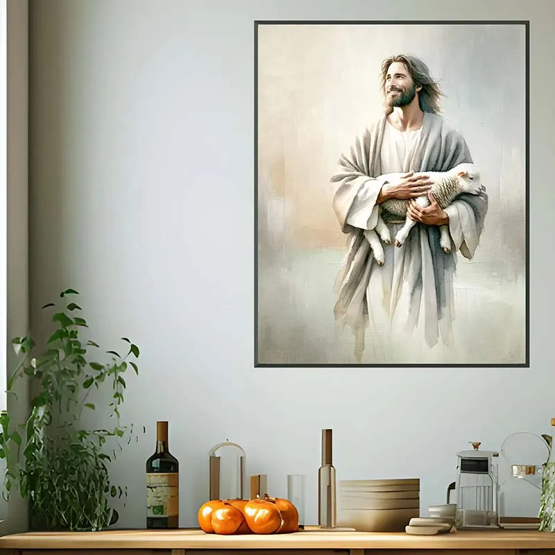 Classic Jesus Christ Walking o - Interior Design House บทวิจารณ์และราคา