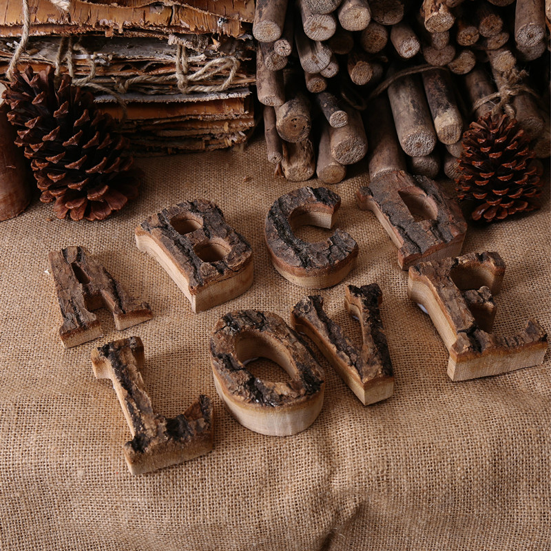 Wooden Letters Home Decor Alph - Interior Design Product บทวิจารณ์และราคา