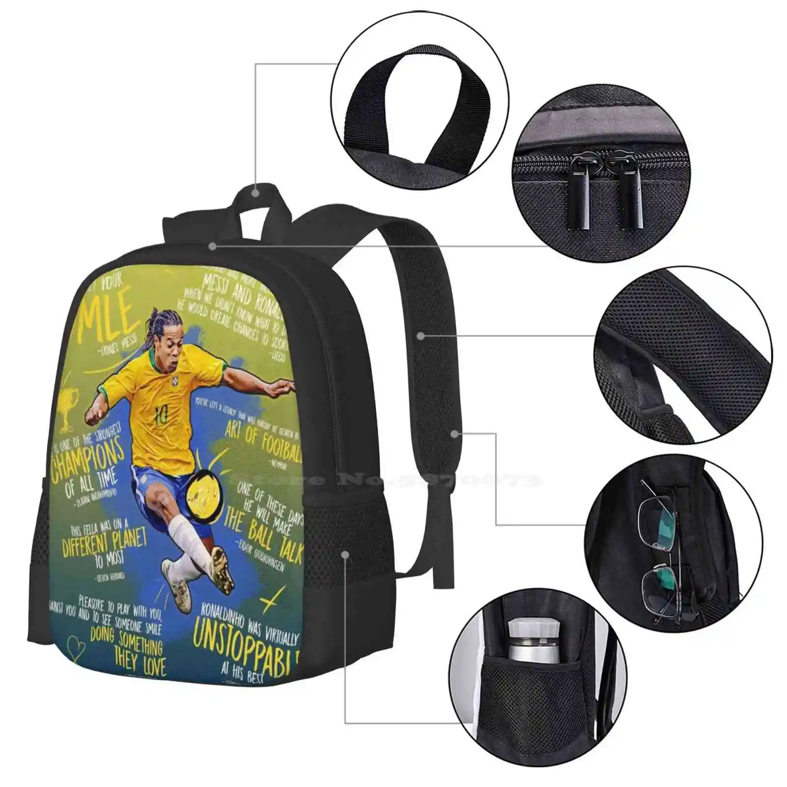 Ronaldinho Wallpaper Art Patte - Interior Design Illustrated บทวิจารณ์และราคา