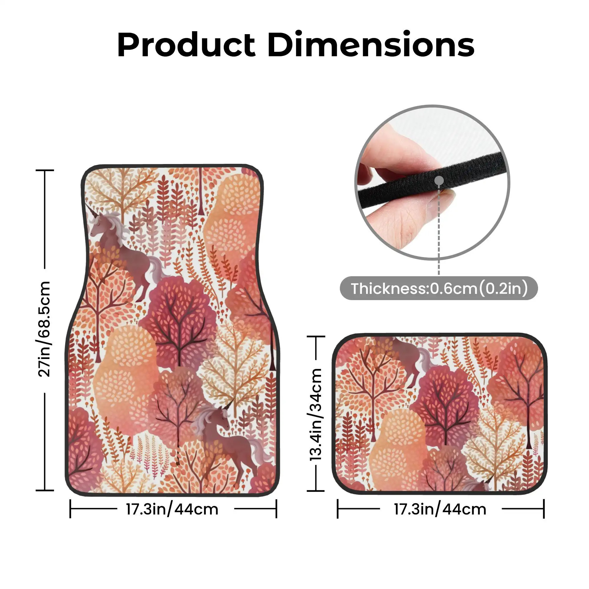 4pcs Hidden Unicorn Woods Autu - Interior Design Illustrated บทวิจารณ์และราคา