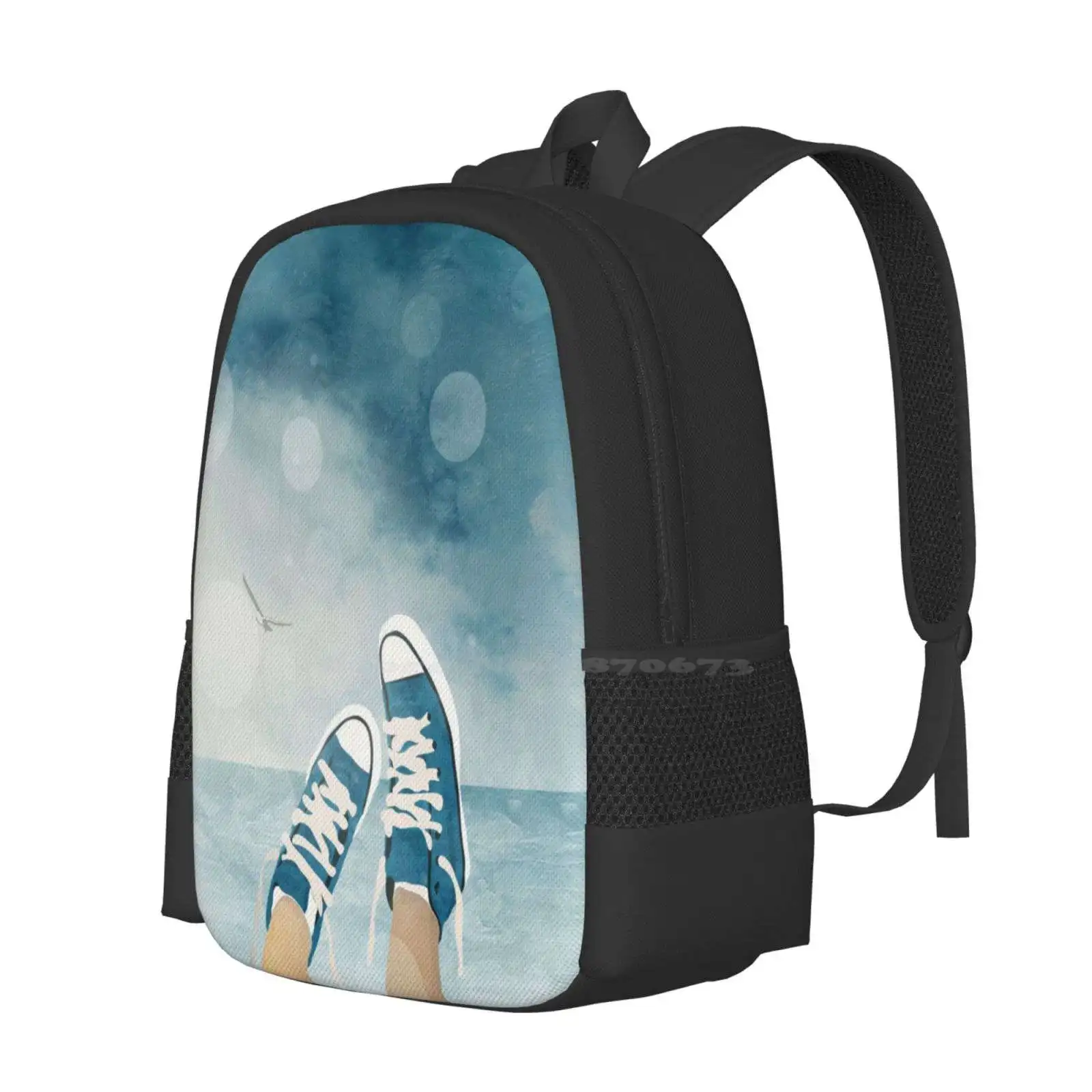 Blue Hot Sale Backpack Fashion - Interior Design Illustrated บทวิจารณ์และราคา