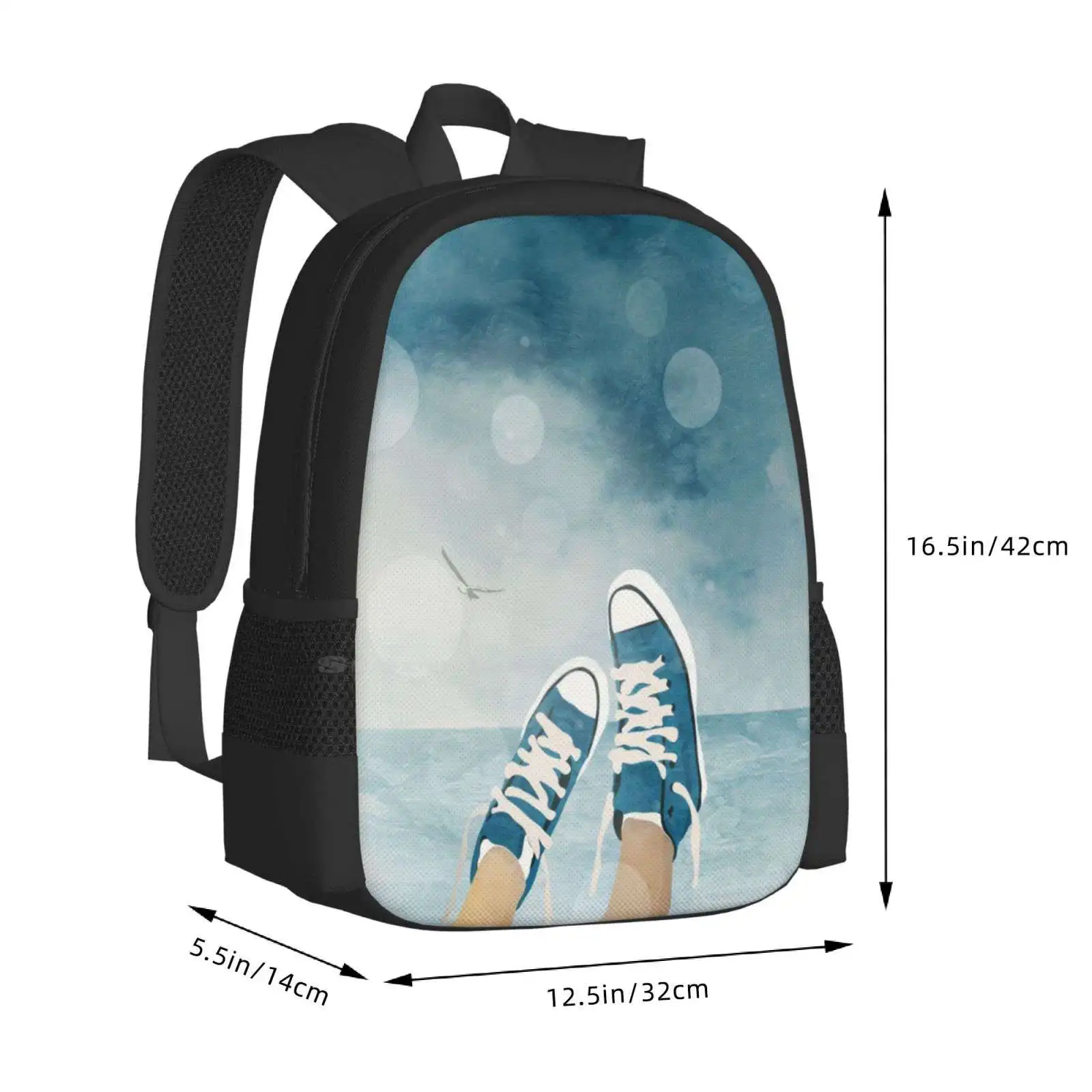 Blue Hot Sale Backpack Fashion - Interior Design Illustrated บทวิจารณ์และราคา